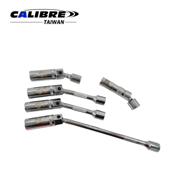 CAB940001 CALIBRE 5pc Magnetic Swivel Spark Plug Socket Set