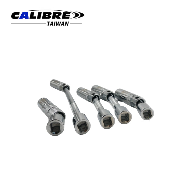 CAB940001 CALIBRE 5pc Magnetic Swivel Spark Plug Socket Set