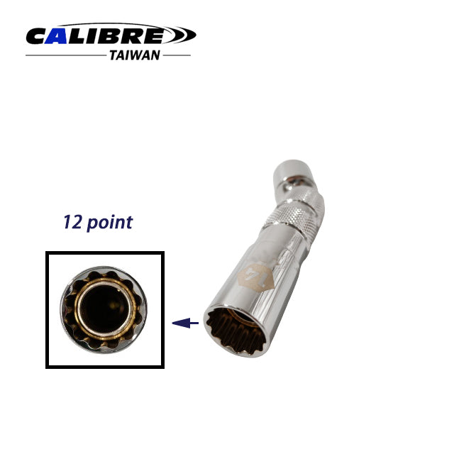14mm Magnetic Swivel Spark Plug Socket