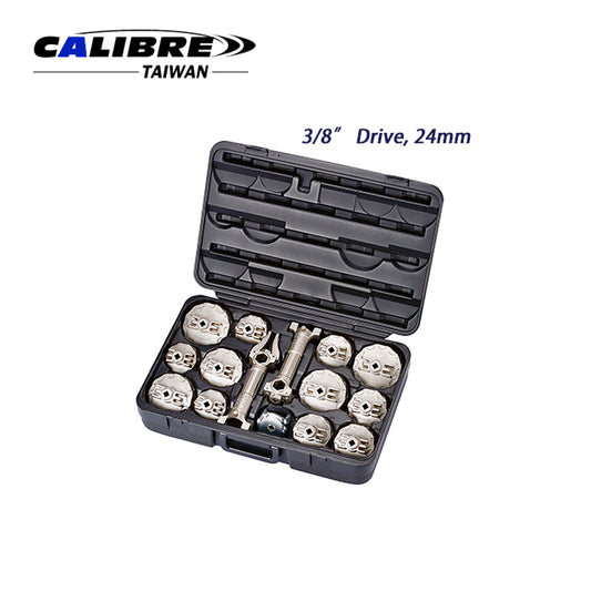 15pc Oil Filter Wrench Set