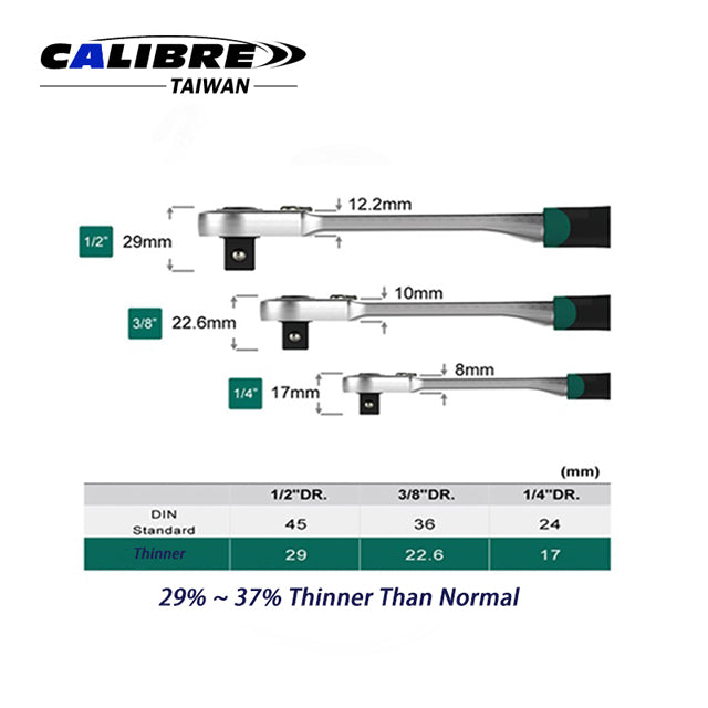 72T Slim Ratchet Handle