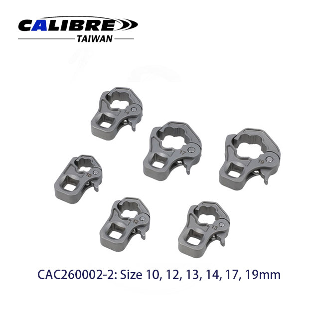 3/8" Dr Ratchet Flare Nut Wrench Set