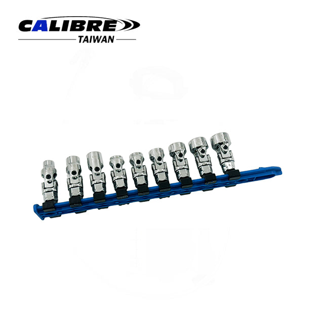 9pc Firm Flex Dual Drive Socket Set