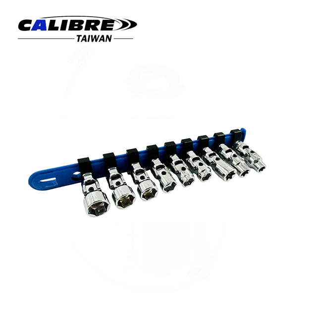 9pc Firm Flex Dual Drive Socket Set