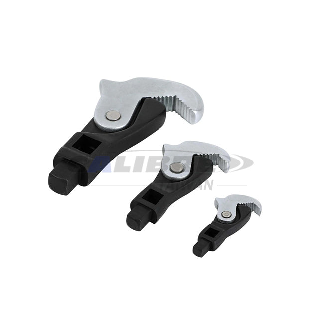 3pc Spring Loaded Auto Adjusting Crowfoot Wrench Set