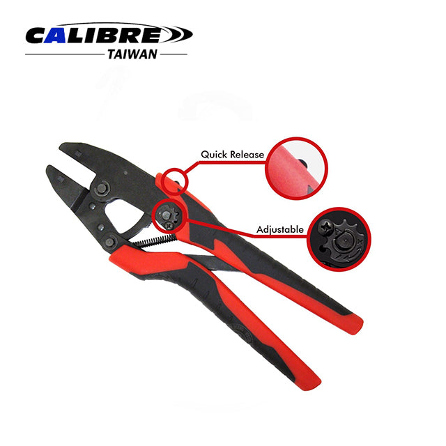 10" Quick Change Ratchet Crimper