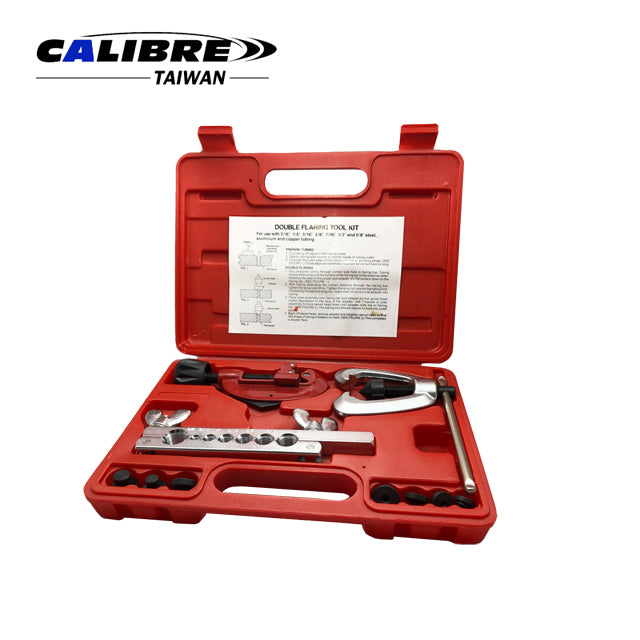 10pc Double Flaring Tool Set With Tube Cut