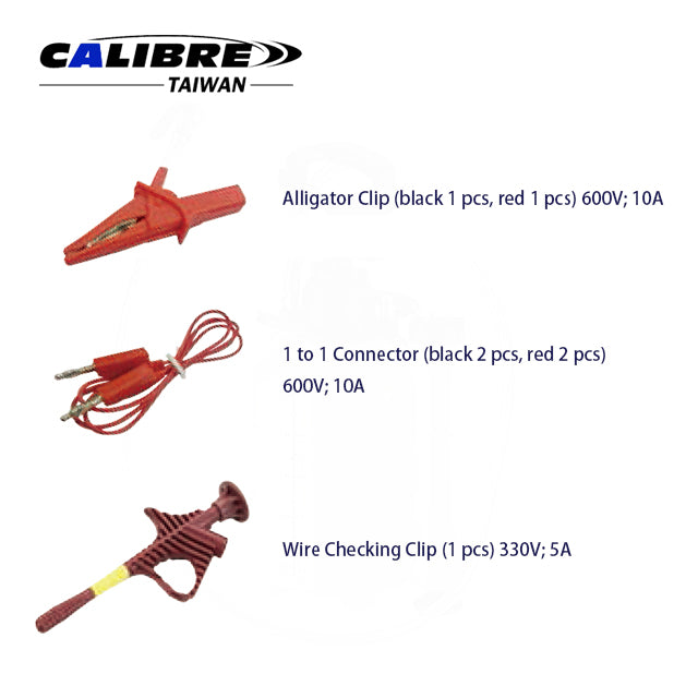 Test Probe and Lead Set (15 pcs)