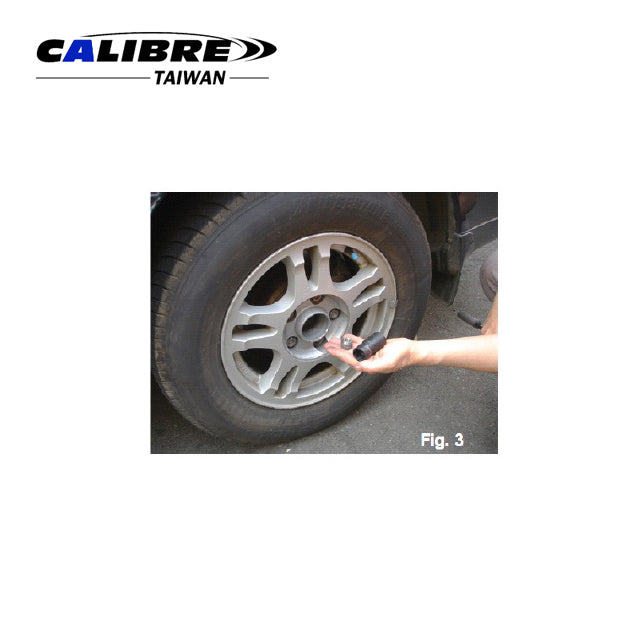 4pc 1/2” Dr. Twist Socket