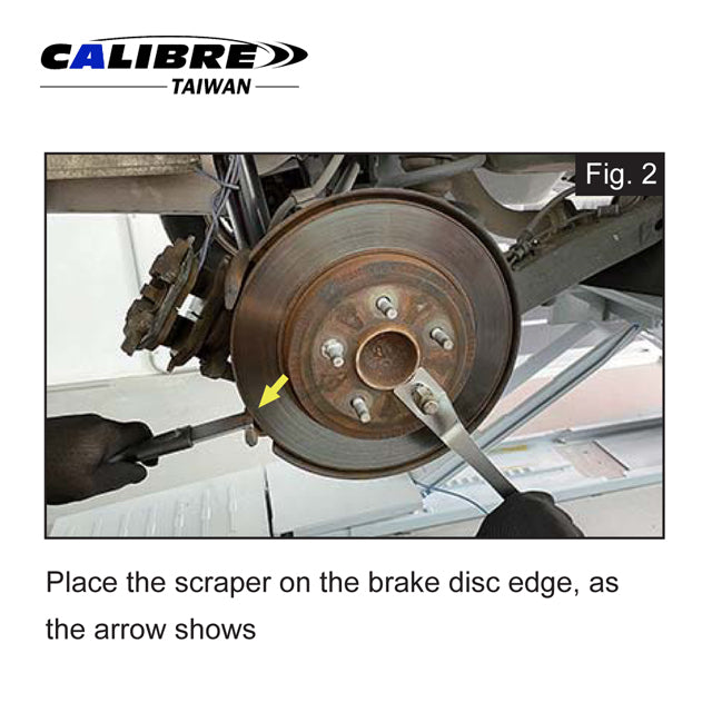 Brake Disc Rust Removal