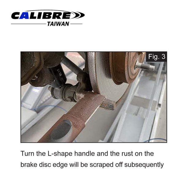Brake Disc Rust Removal