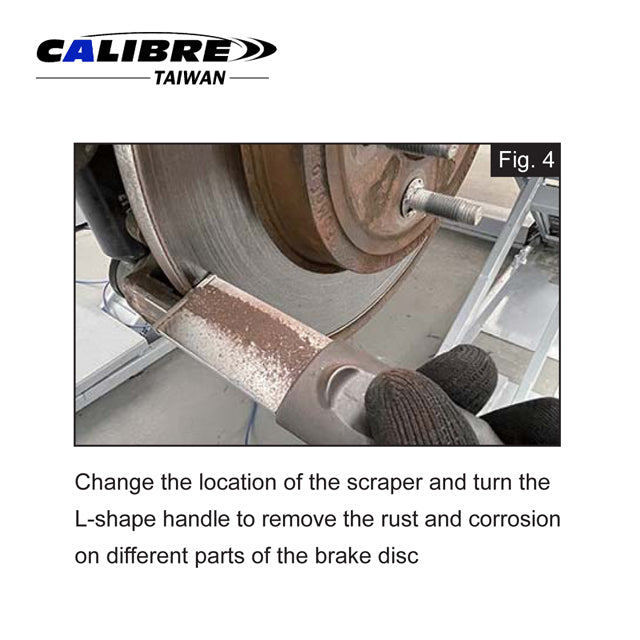 Brake Disc Rust Removal