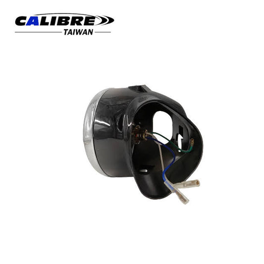 Yellow Diamond Headlight With Black Case