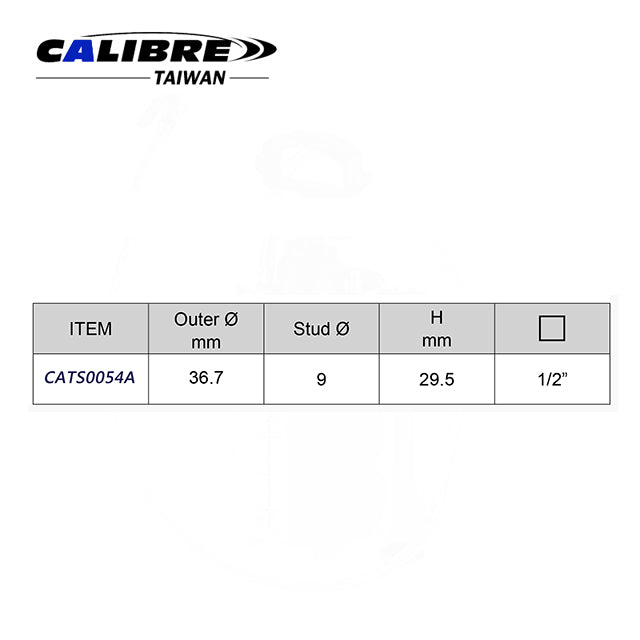 Mack Leaf Spring & Shackle Pin Remover/Installer Socket