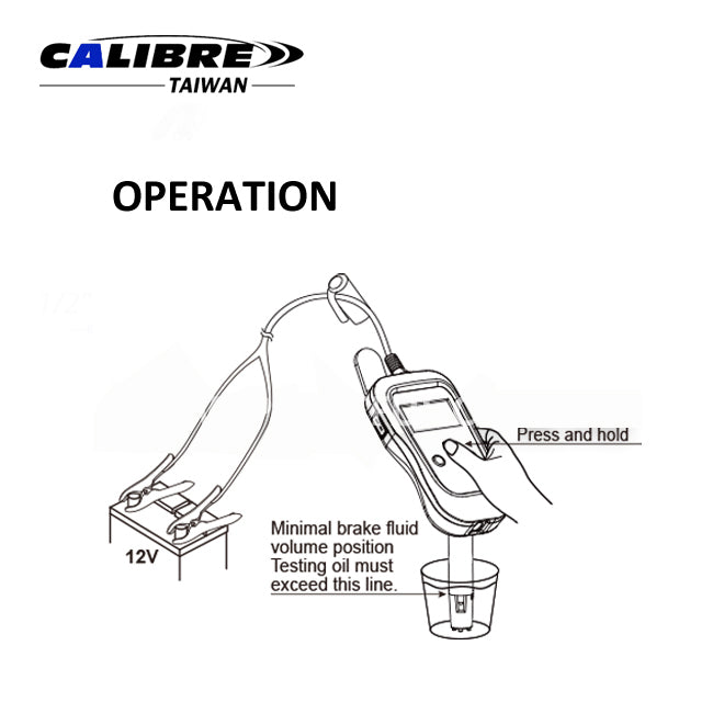 CAW0035 TAIWAN CALIBRE Brake Fluid Boiling Point Tester