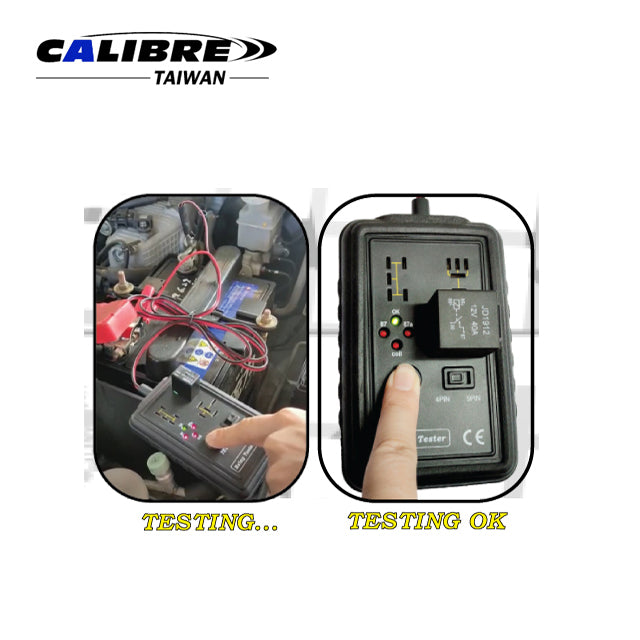 Relay Tester Support both 4 / 5pin relay