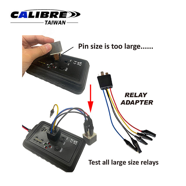 Relay Tester Support both 4 / 5pin relay