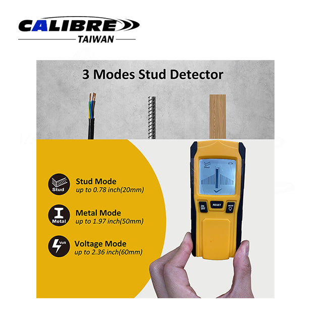 CAW0081 TAIWAN CALIBRE 3 in 1 Stud/ Metal/ Voltage Detectors