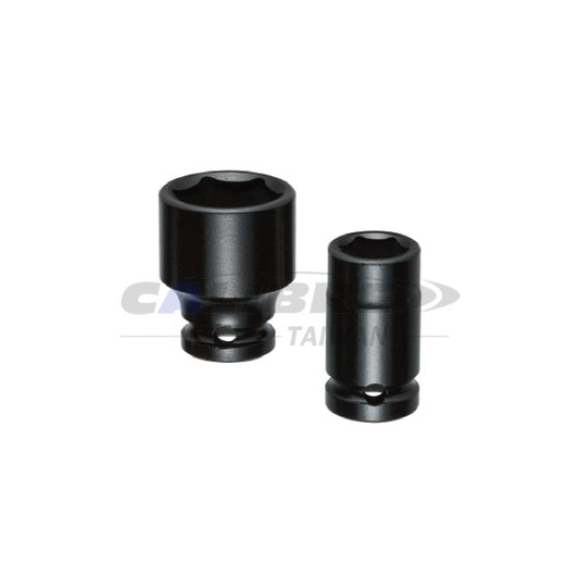CAC80009 TAIWAN Impact Sockets 1/4", 6pt, MM & SAE sizes