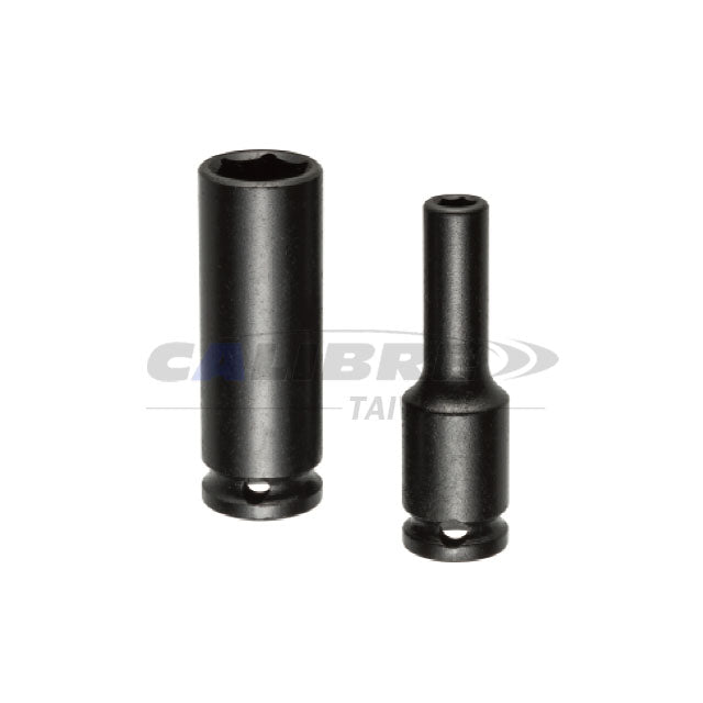 CAC80012 TAIWAN Deep Impact Sockets 3/8", 6pt & 12pt, MM & SAE sizes