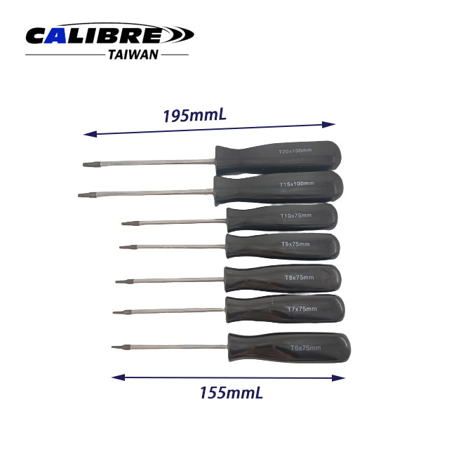 11pc Tamper Proof Star Screwdriver Set