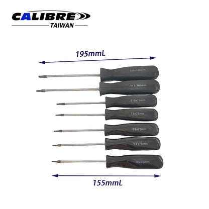 11pc Tamper Proof Star Screwdriver Set