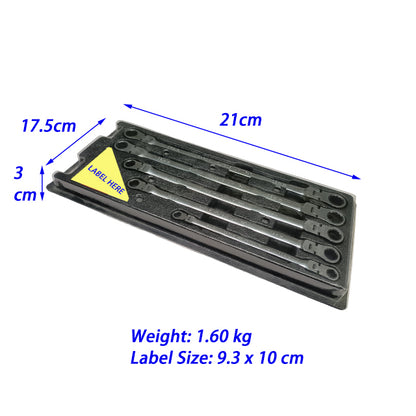 Long Double End Flexible Gear Wrench