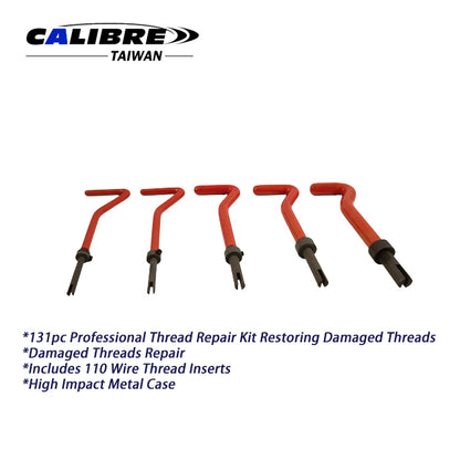 131pc Thread Repair Workshop Kit