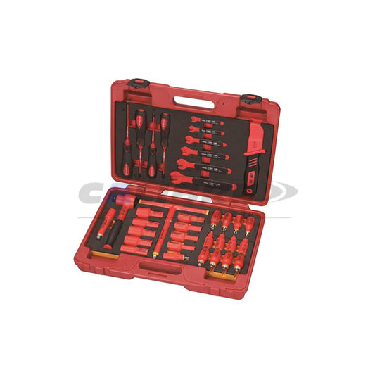 37pc 3/8" Dr. 1000V VDE Tool Set