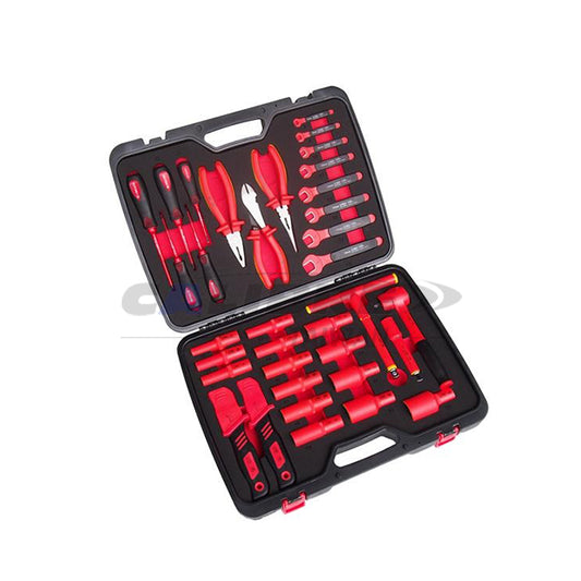 36pc 1/2" Dr. 1000V VDE Tool Set