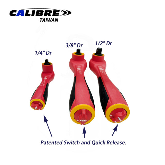 Quick Release Insulated Ratchet Handle