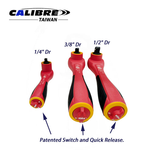 Quick Release Insulated Ratchet Handle