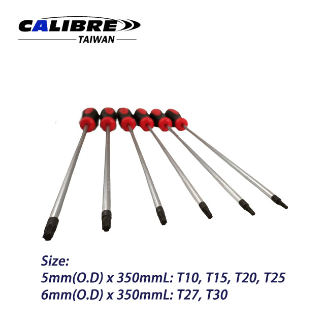 6pc Torx Screwdriver Set