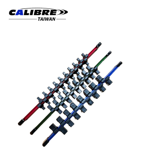 3pc Double Sided Aluminum Socket Holder