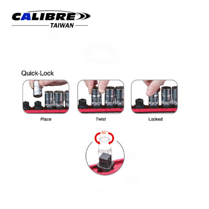 Twist Lock Alu. Socket Holder