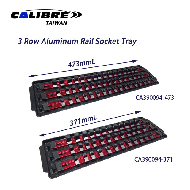 Quick-Release Aluminum Rail Socket Tray
