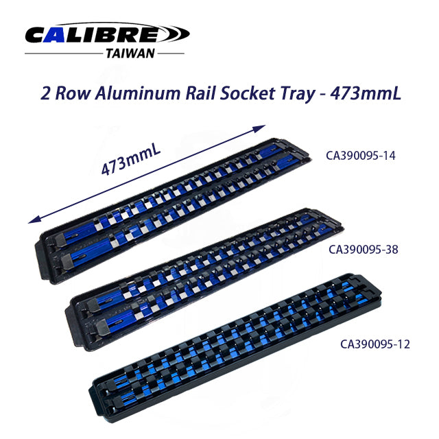 Quick-Release Aluminum Rail Socket Tray
