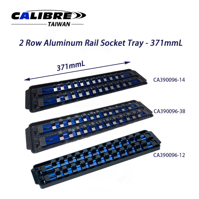 Quick-Release Aluminum Rail Socket Tray