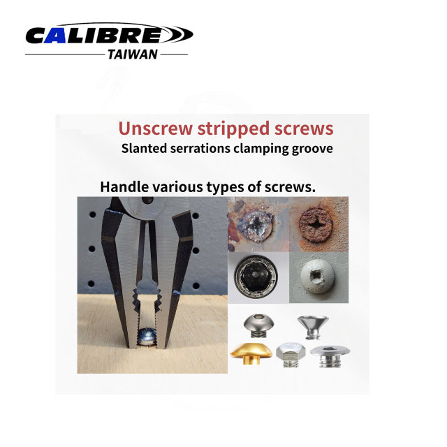 Combination Screw Pliers with Crimping & Screwing