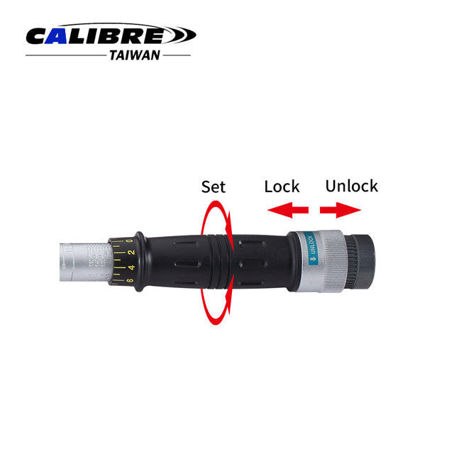 24T Adjustable Torque wrench push-through