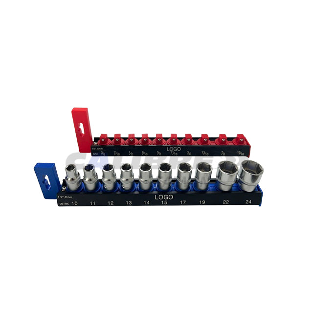 Trapezoid Single Rail Socket Holder Rack