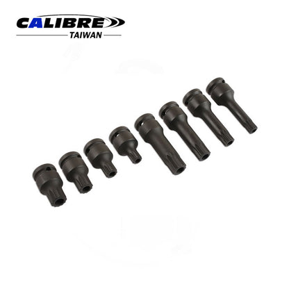 1/2” Dr. x 8pc Impact Spline Bit Sockets