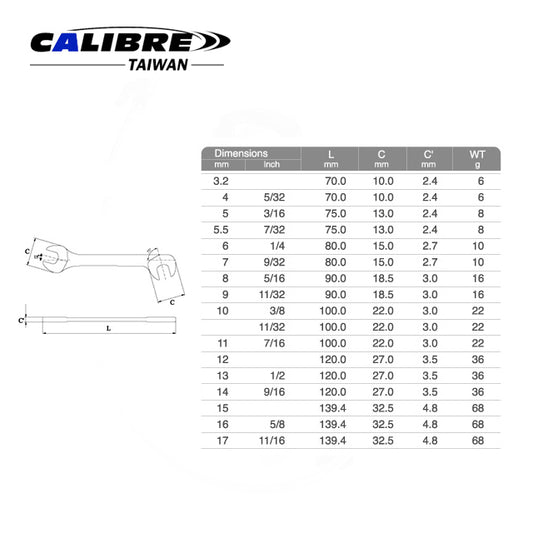 Angle Open End Mini Wrench-ZOEW