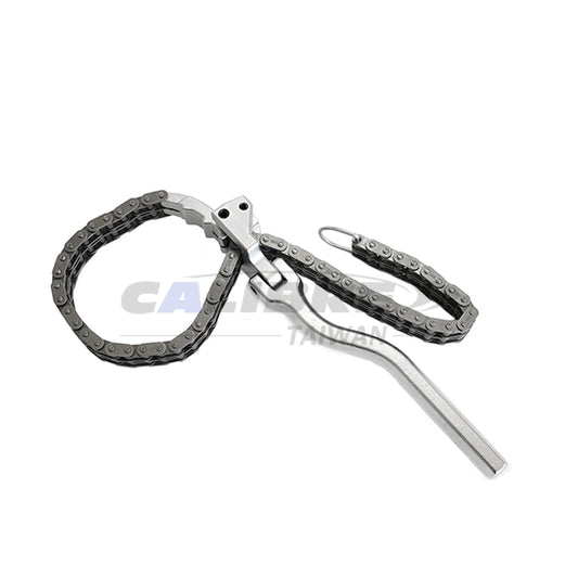Hinged Chain Wrench For Oil Filters