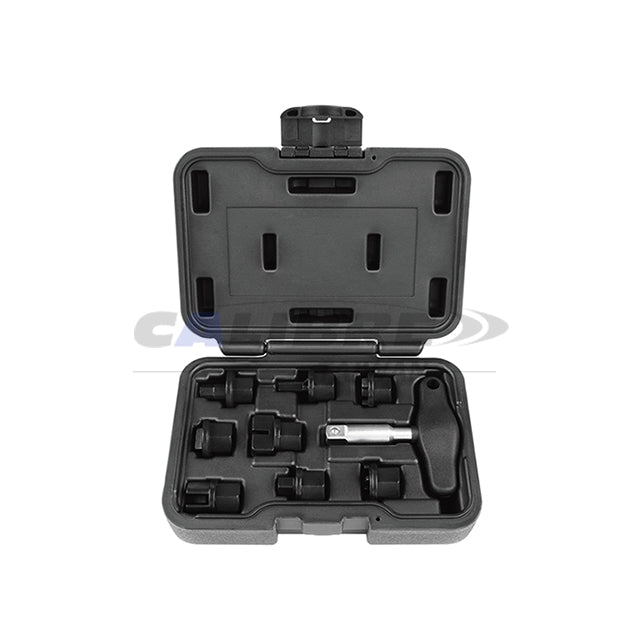 9pc Tool Set for Plastic Oil Drain Plug