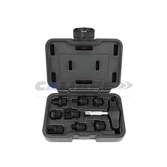9pc Tool Set for Plastic Oil Drain Plug