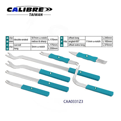7pc Trim and Clip Lifter Tools