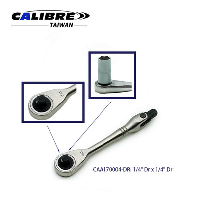 Mini Ratchet with 1/4" Dr