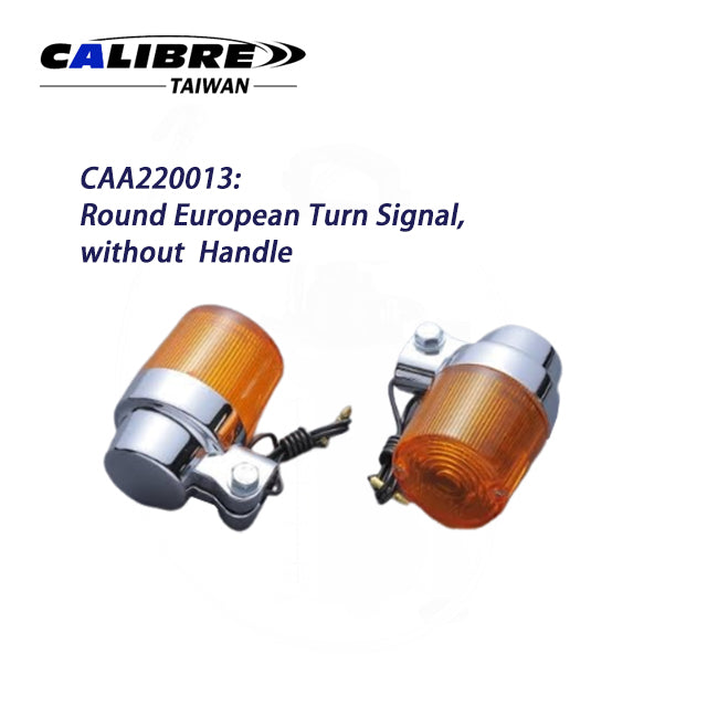 European Turn Signals, Round, Orange