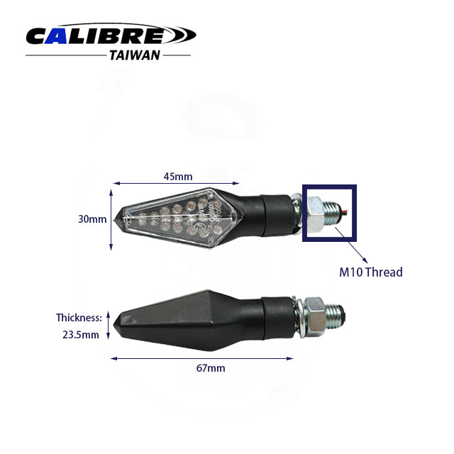 Universal, LED Indicator E-approved